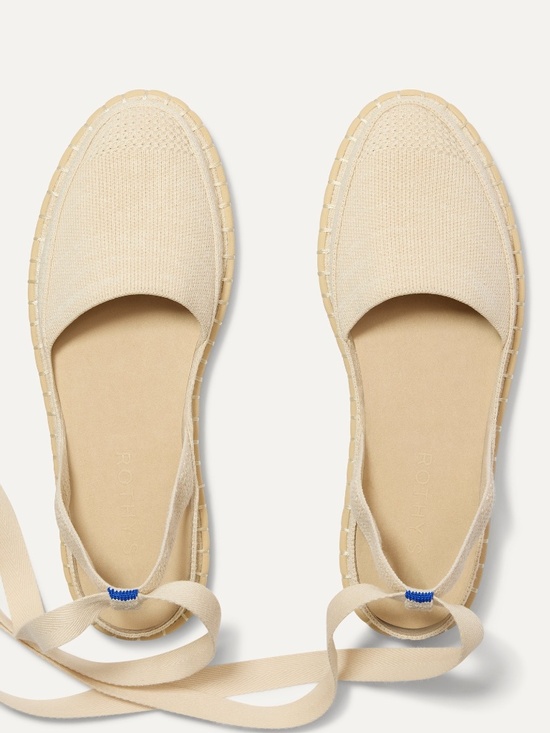 Rothy's Shoes - NEW IN BOX Rothy's The D'Orsay Espadrille - Seashell Size 9